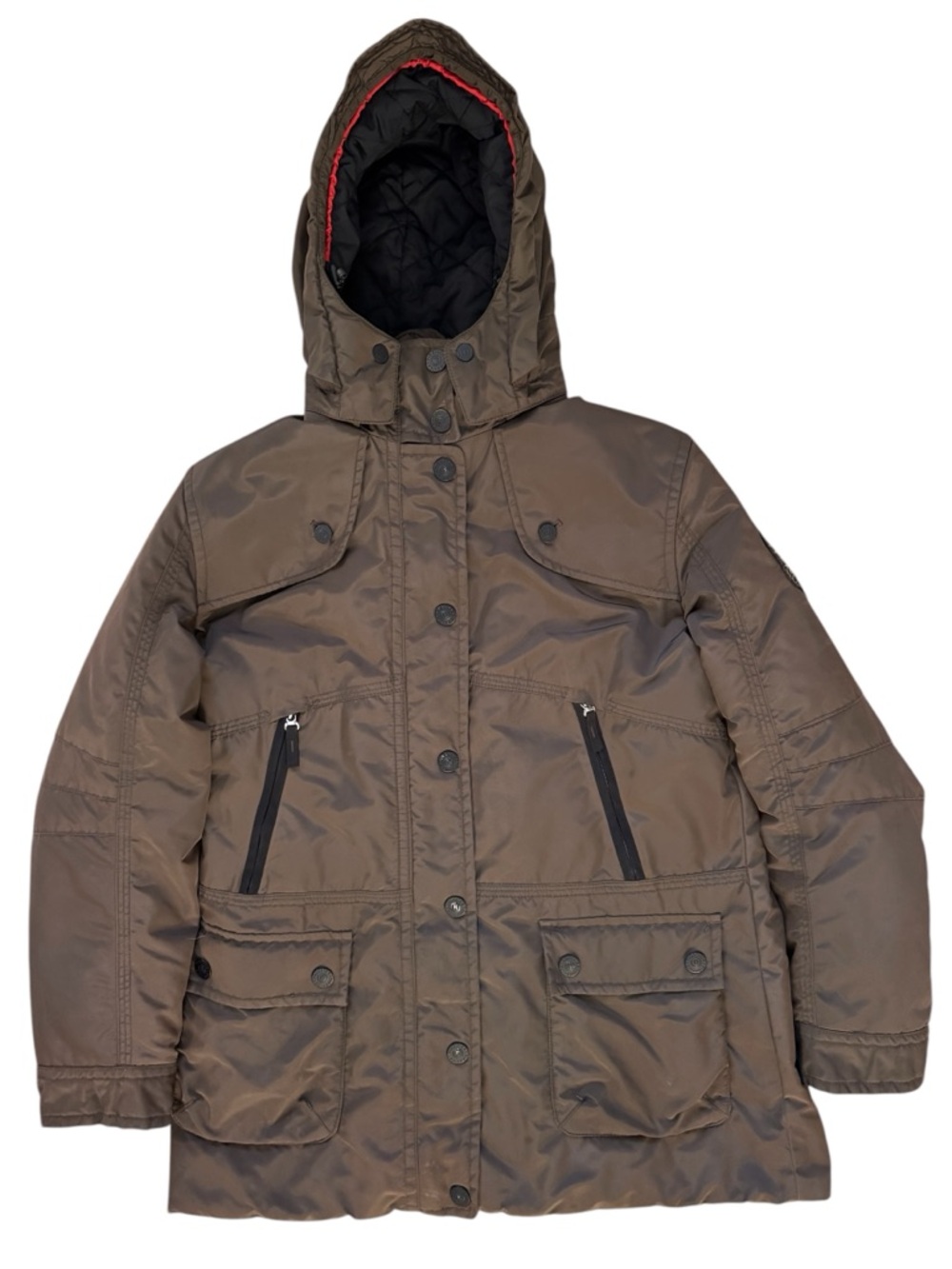 Bogner Fire & Ice Ski Jacket Womens Size Large 42 US 12 Brown Insulated Parka